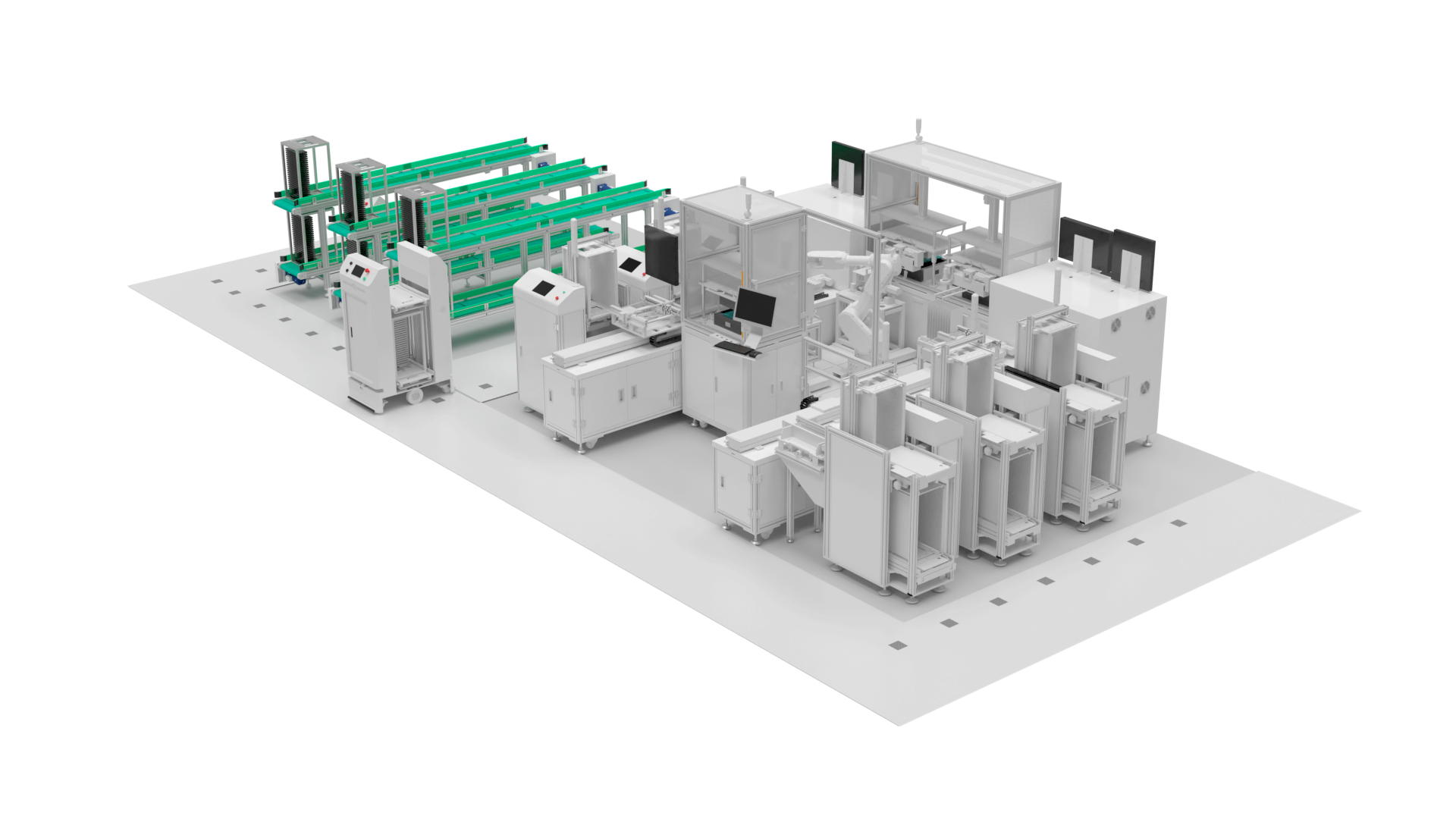 PCBA測(cè)試與AGV自動(dòng)上下料