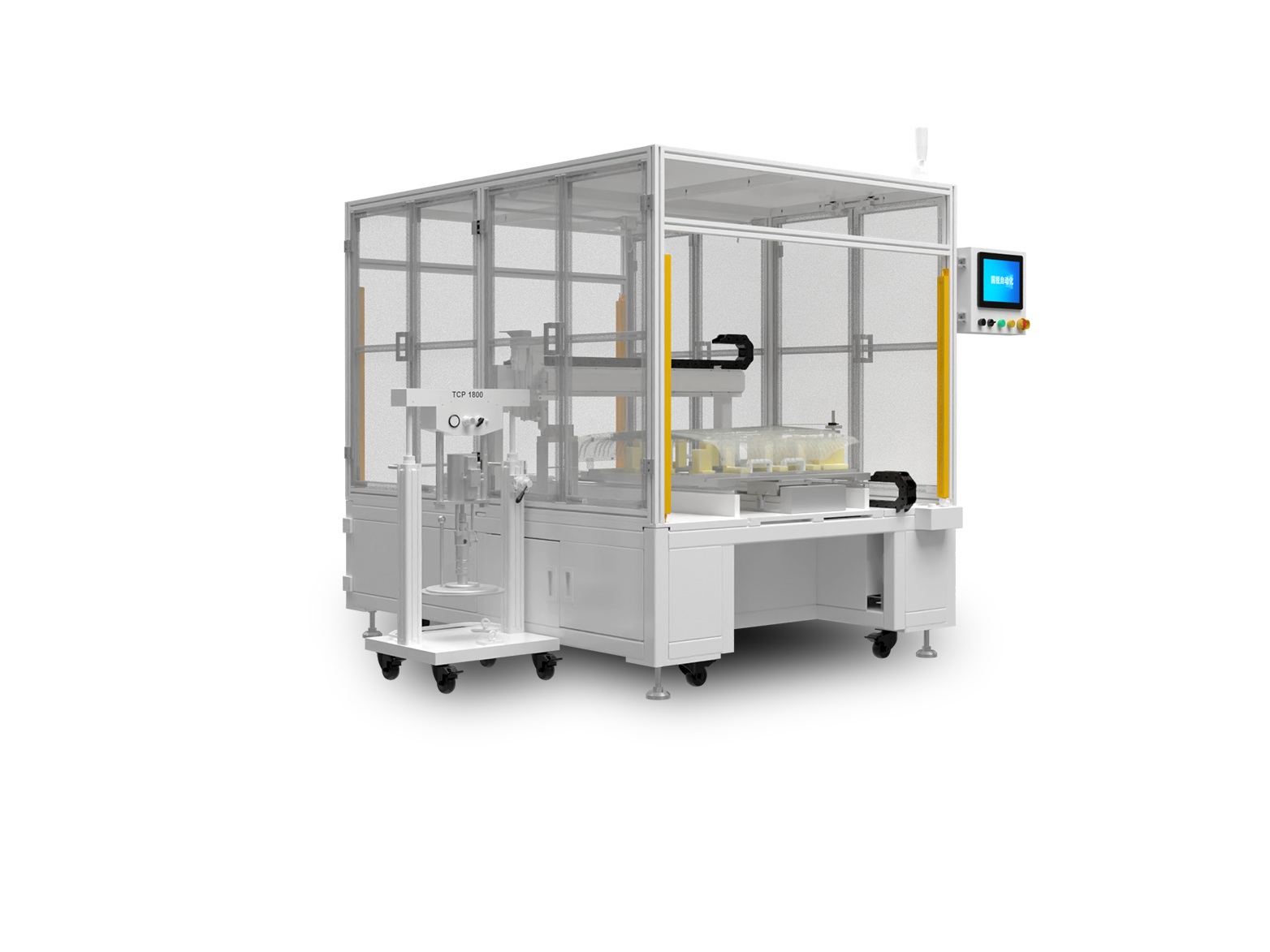 大型龍門式三軸點(diǎn)膠機(jī)