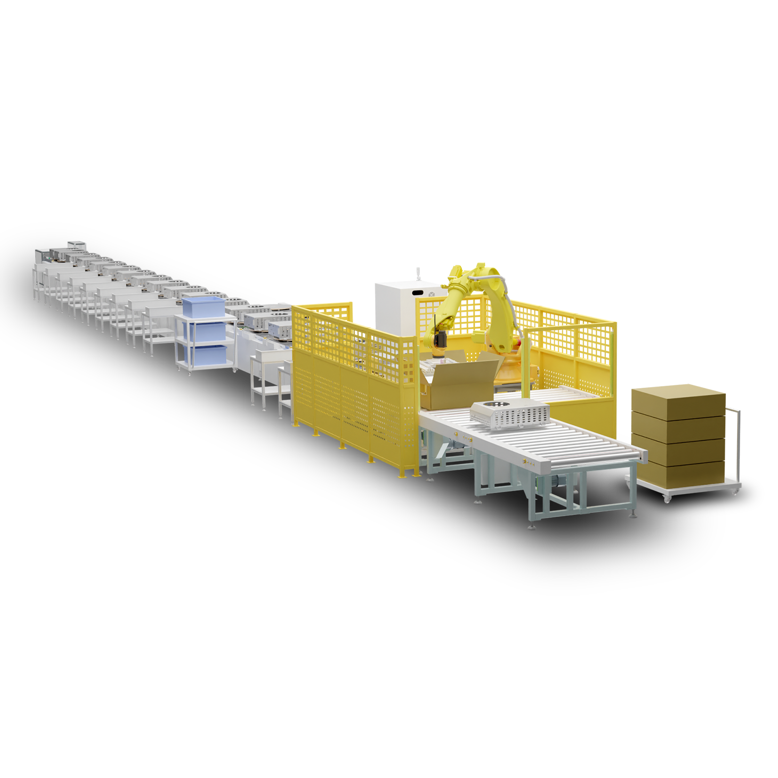 新能源水冷機(jī)組組裝線